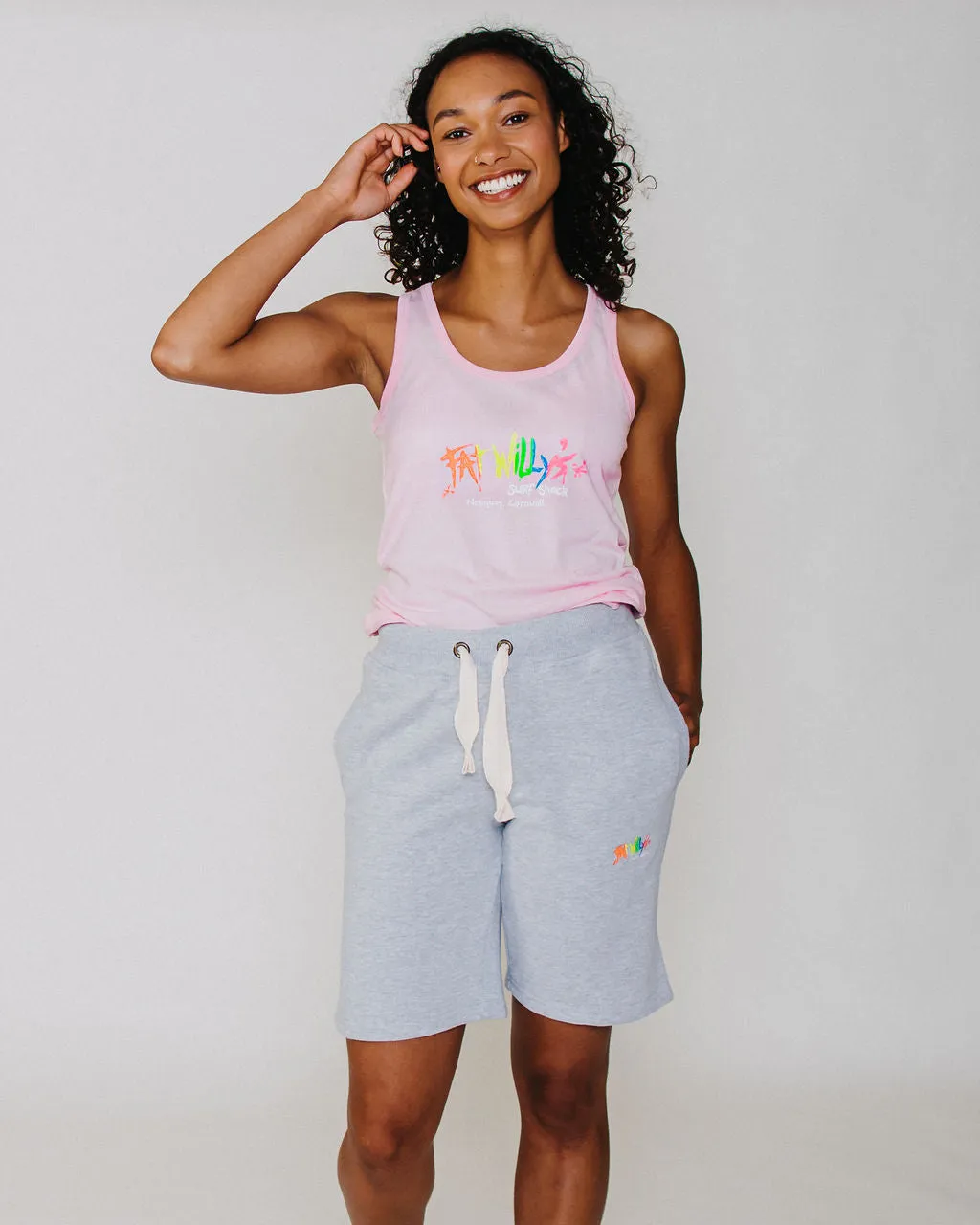 Adult Shorts Heather Grey