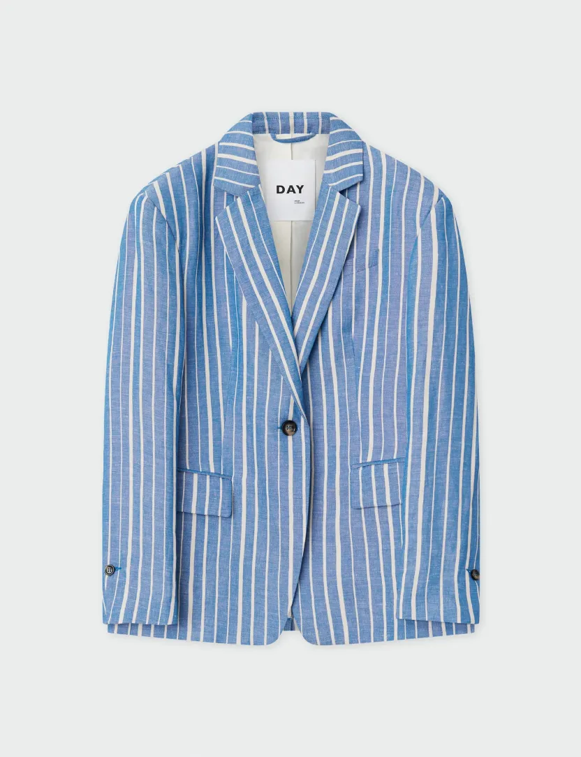 Allen Linen Stripe Surf