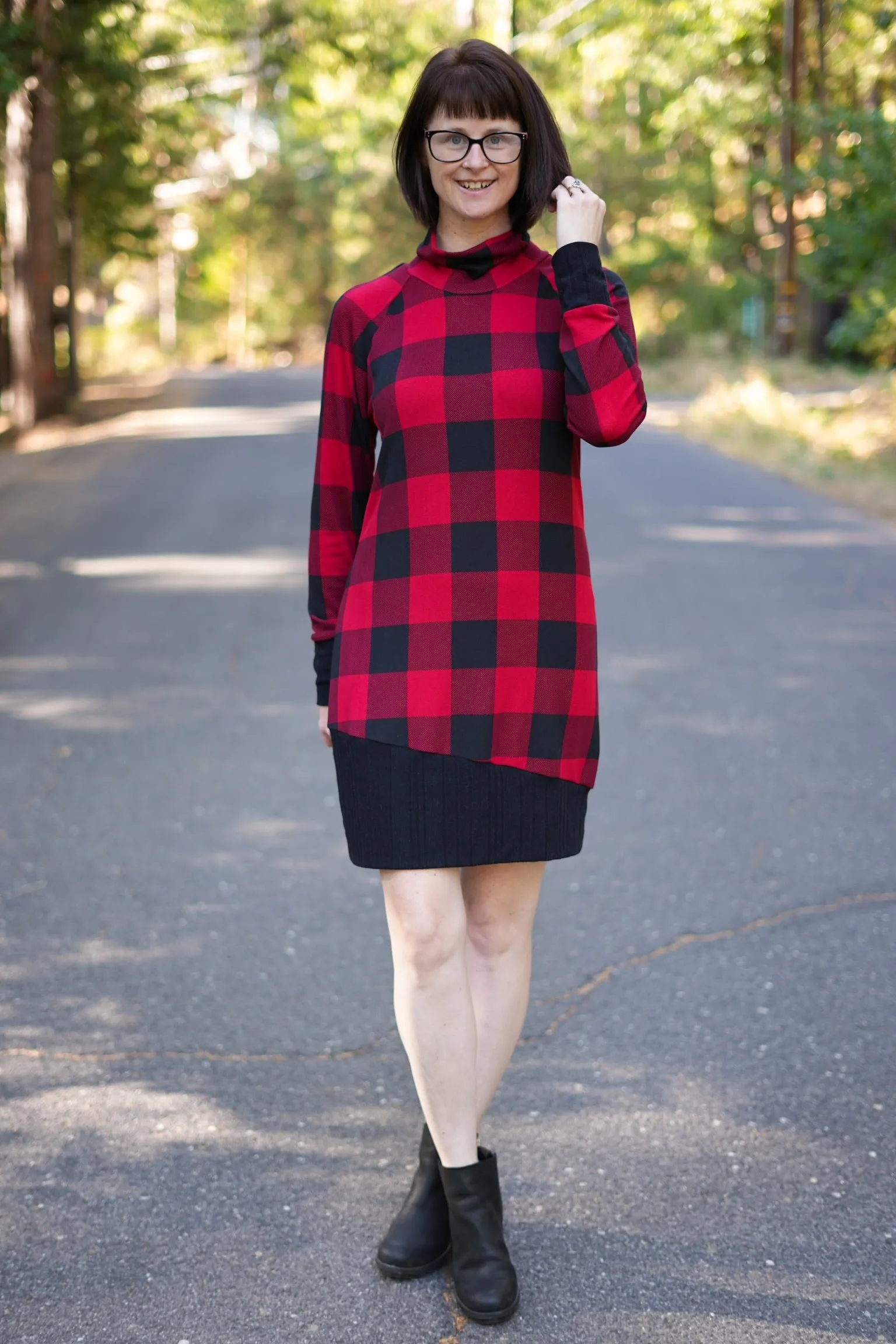 Alta Sweatshirt Dress PDF Pattern Sizes B - M