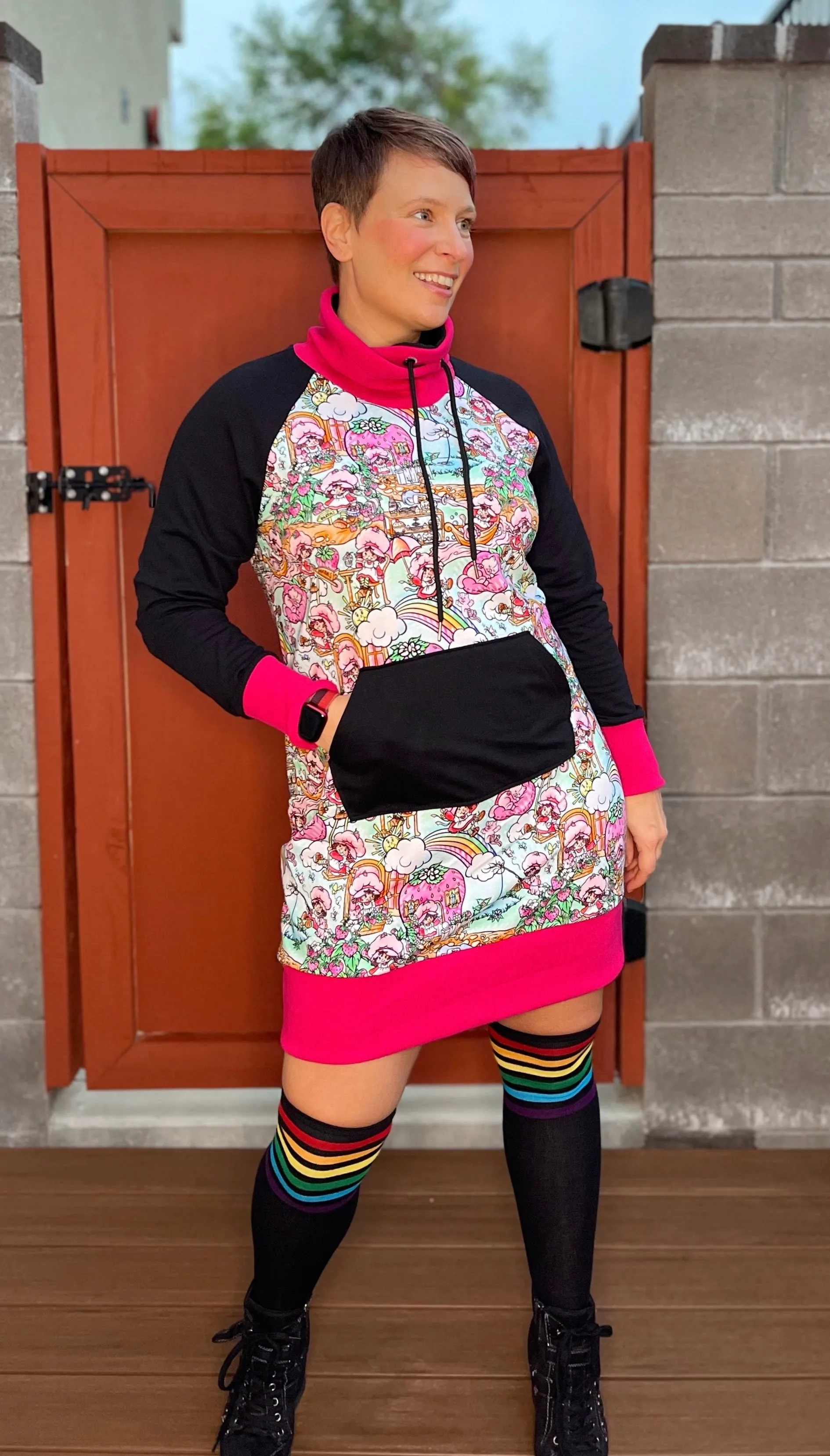 Alta Sweatshirt Dress PDF Pattern Sizes B - M