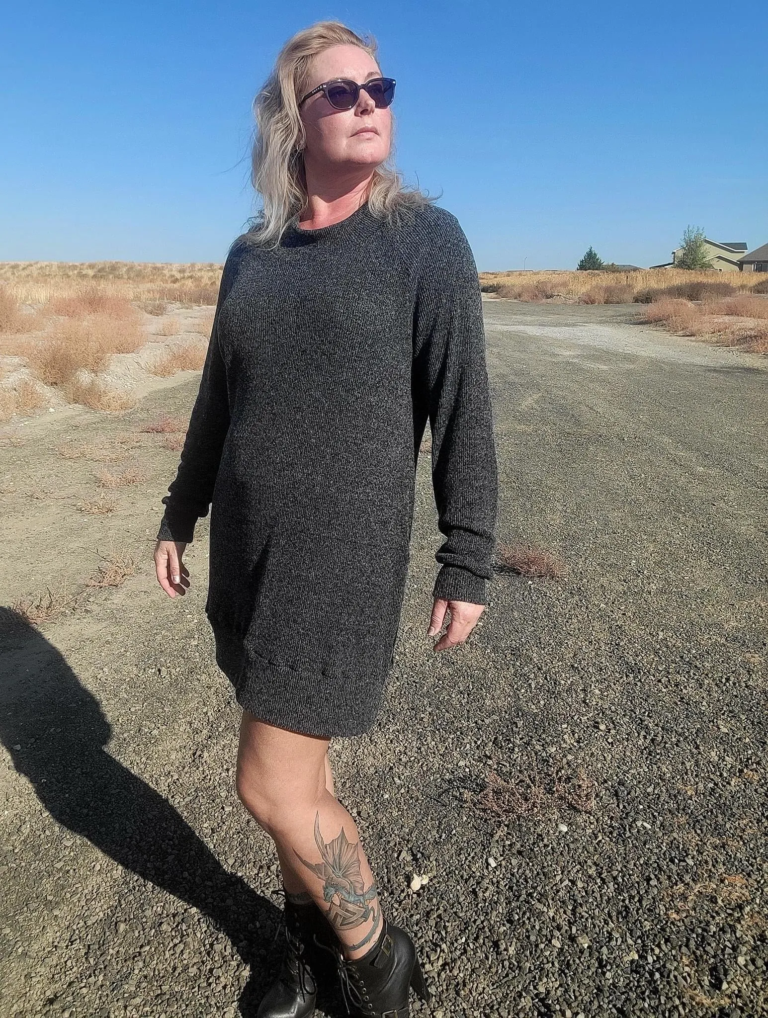 Alta Sweatshirt Dress PDF Pattern Sizes B - M