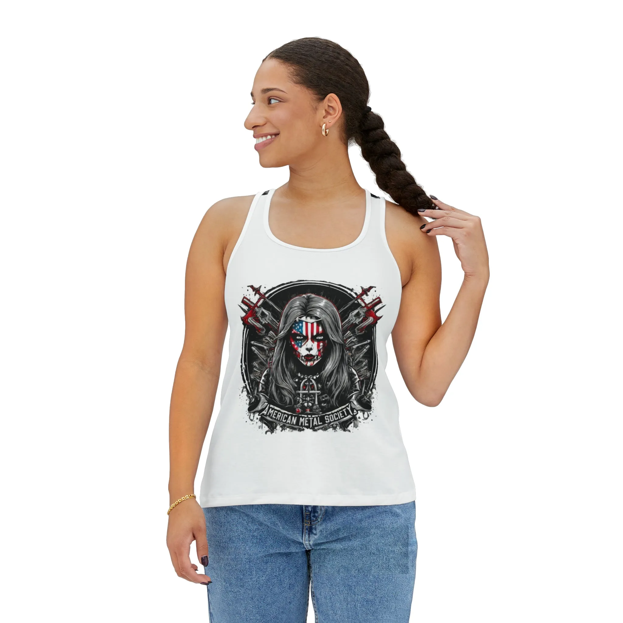 American Metal Society Women's Tank Top (AOP)