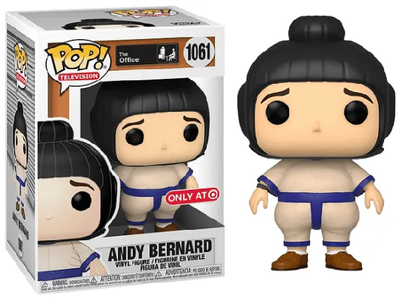 Andy Bernard (Sumo Suit, The Office) 1061 - Target Exclusive [Damaged: 6.5/10]