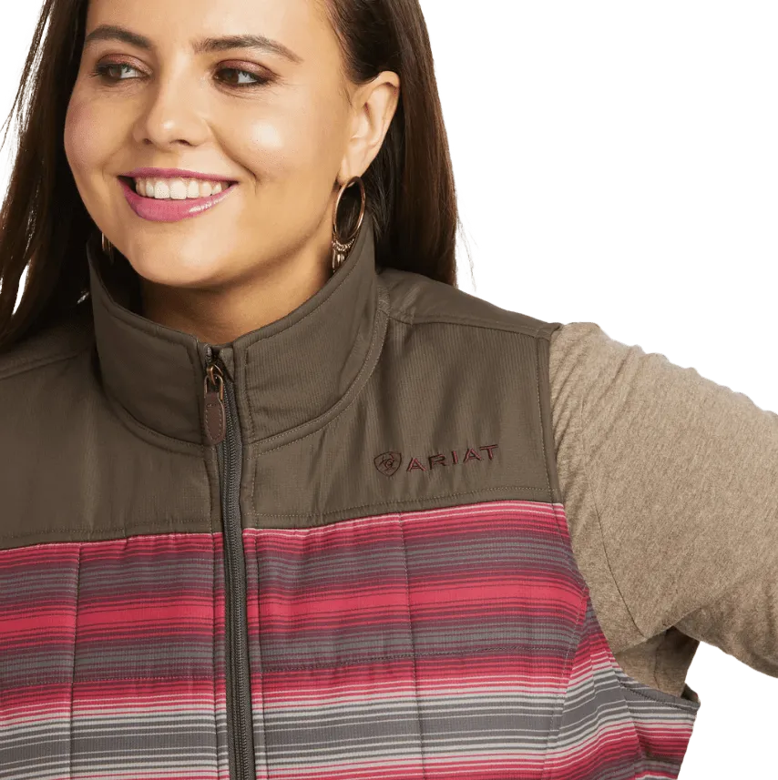 Ariat Women's REAL Crius Serape Concealed Carry Full Zip Vest