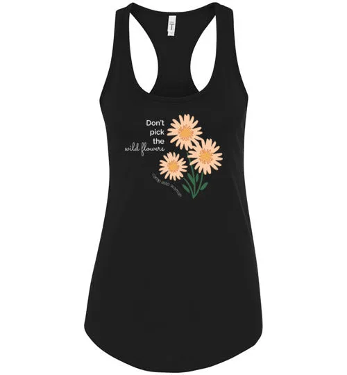 Asto Wamah Wildflowers Racerback Tank Top