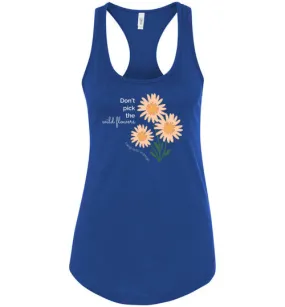 Asto Wamah Wildflowers Racerback Tank Top