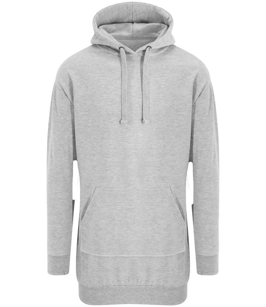 AWDis Ladies Hoodie Dress | Heather Grey