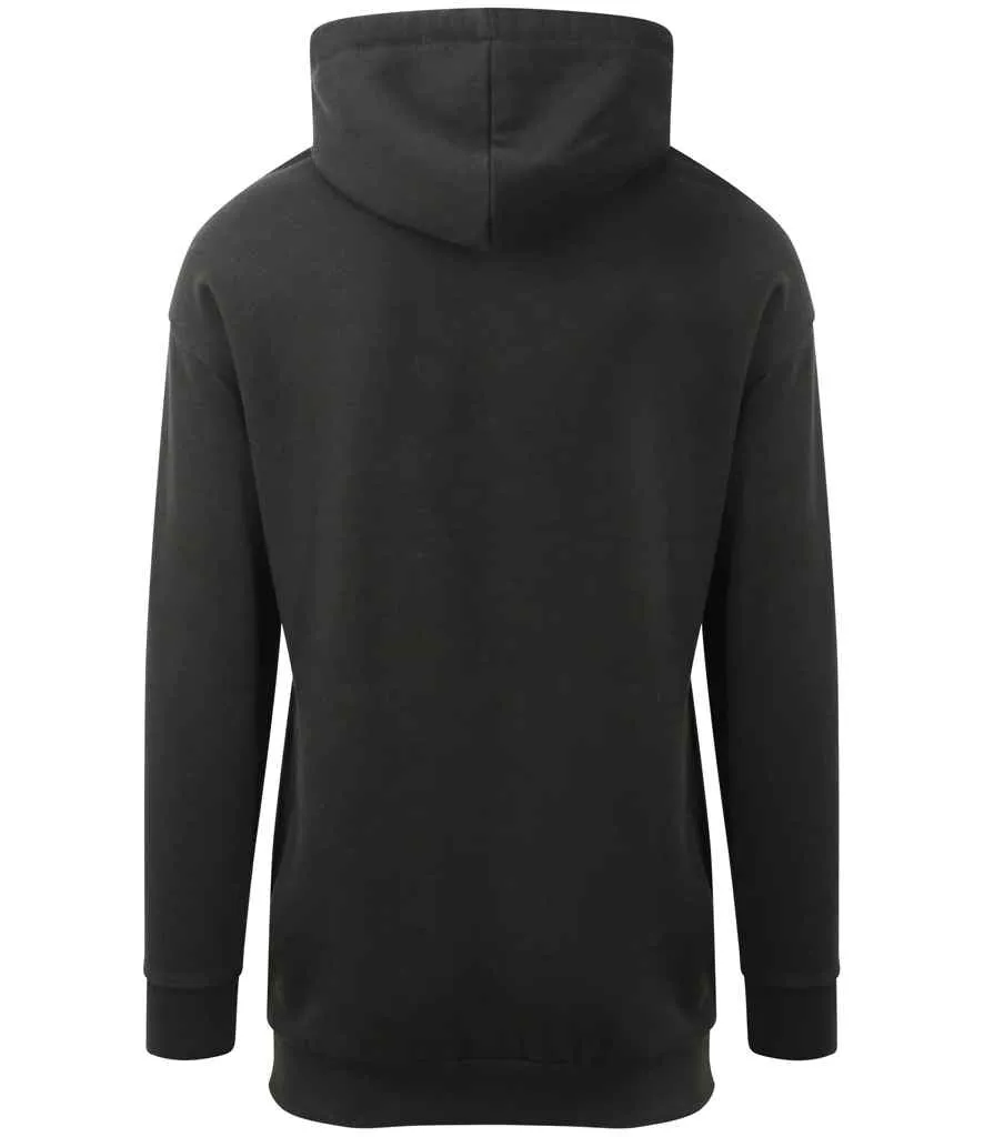 AWDis Ladies Hoodie Dress | Jet Black