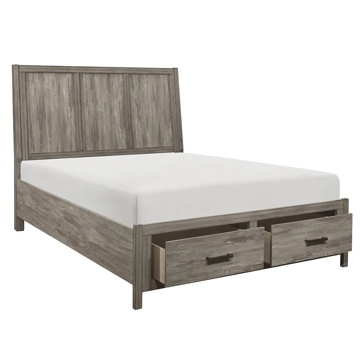 Bainbridge Eastern King Platform Bed with Footboard Storage