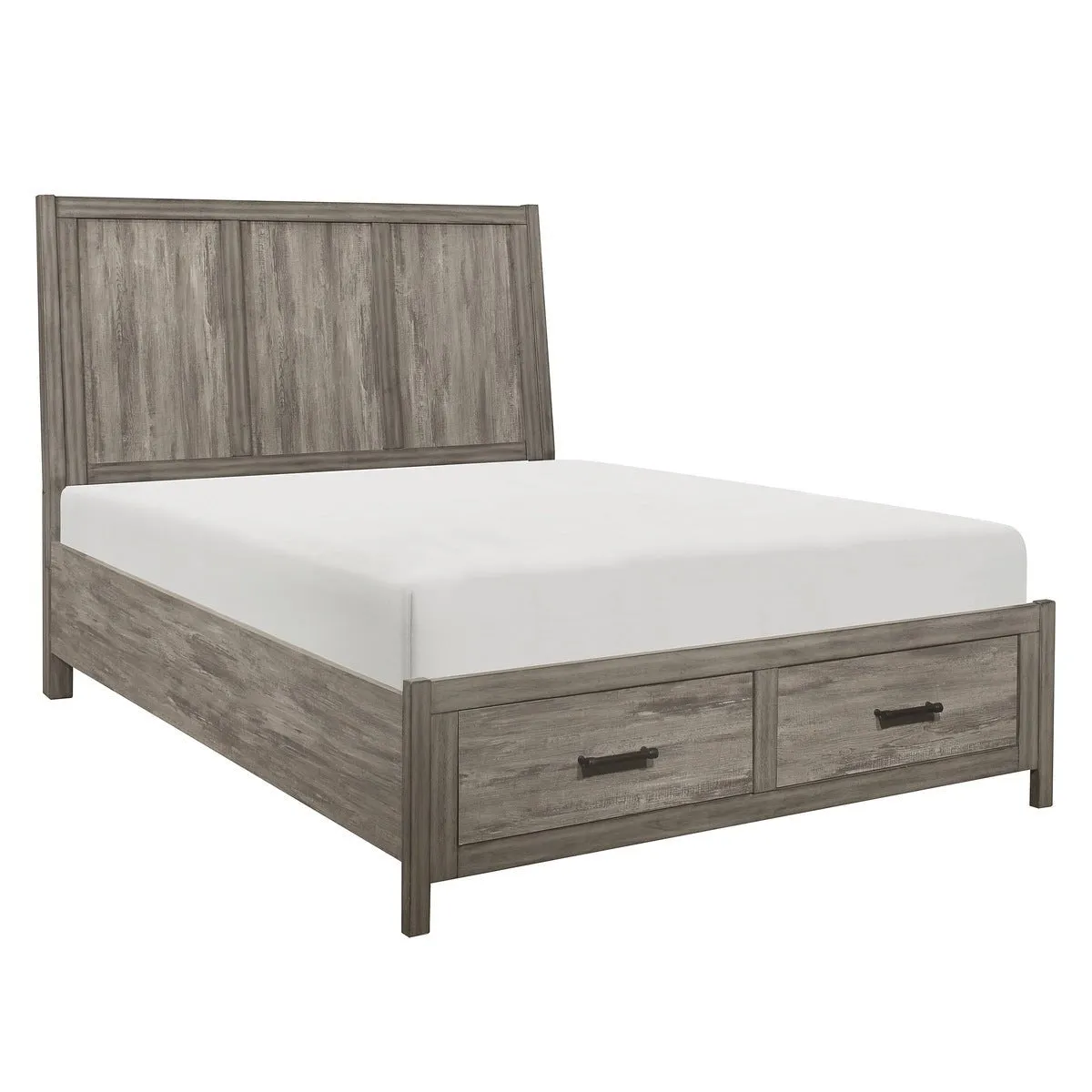 Bainbridge Eastern King Platform Bed with Footboard Storage