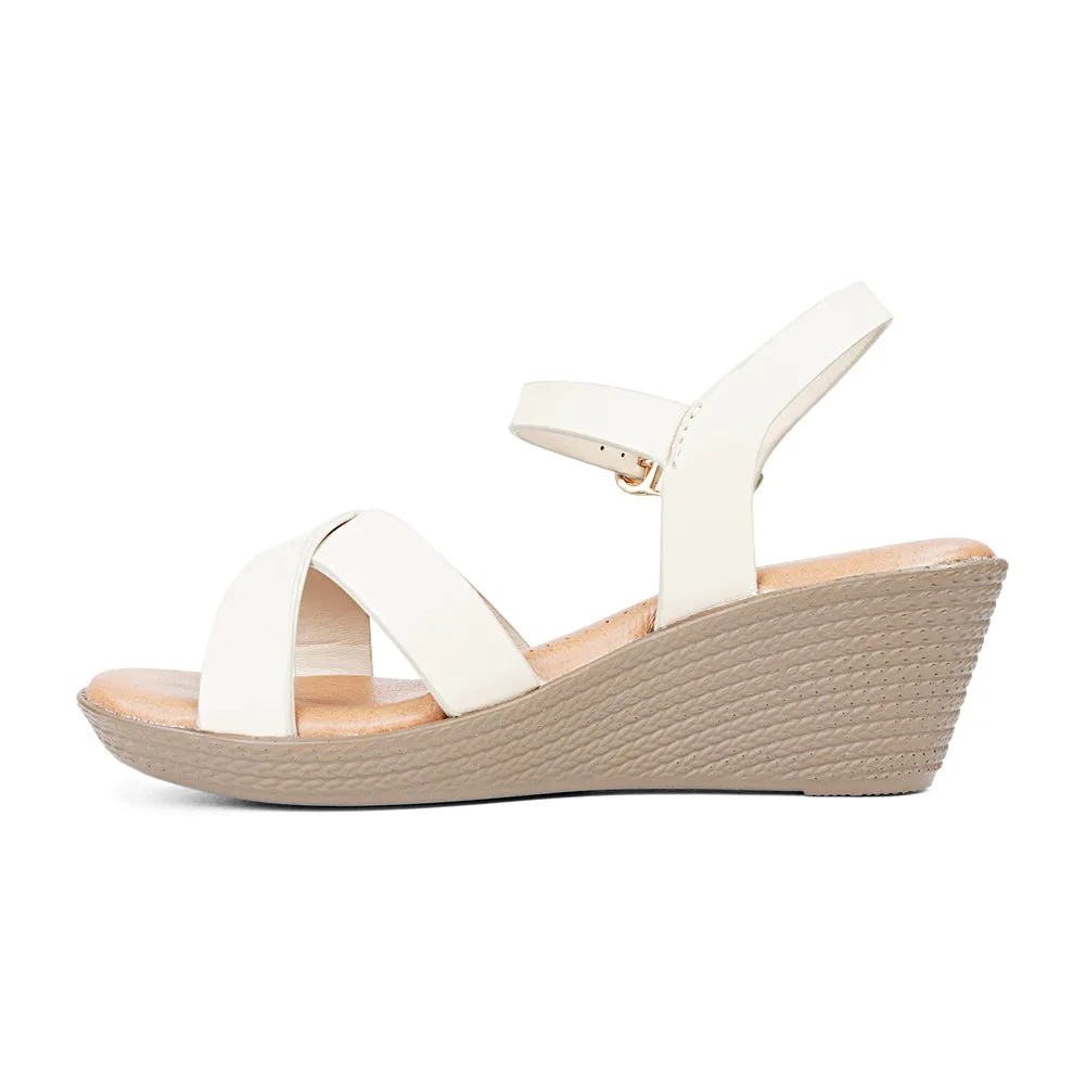 Bata VIOLET Slingback Wedge-Heel Sandal for Women