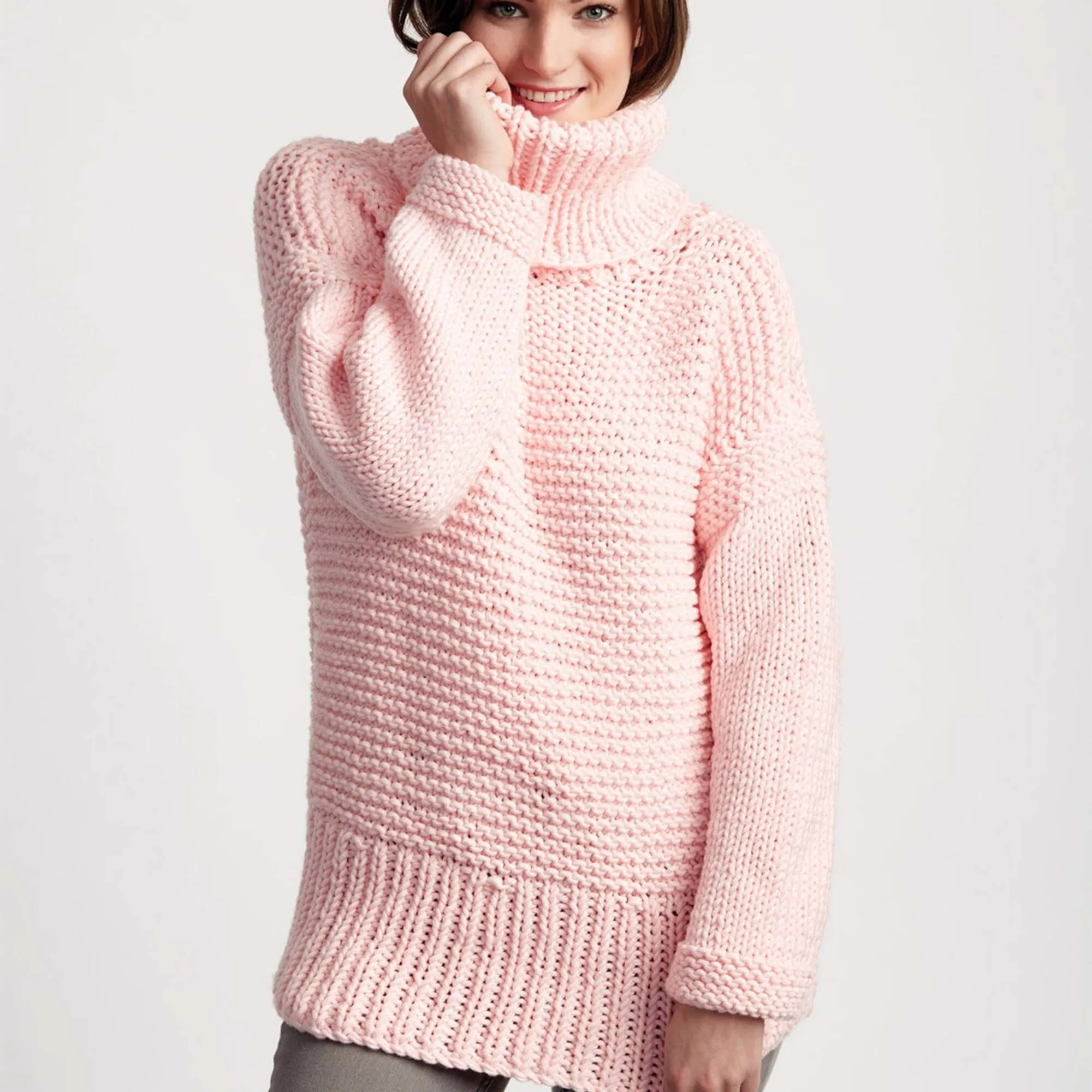 Bernat Big Box Knit Pullover