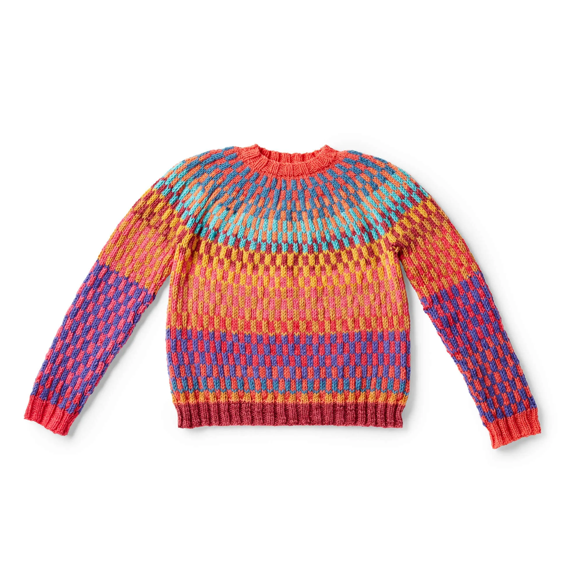 Bernat On Repeat Knit Pullover