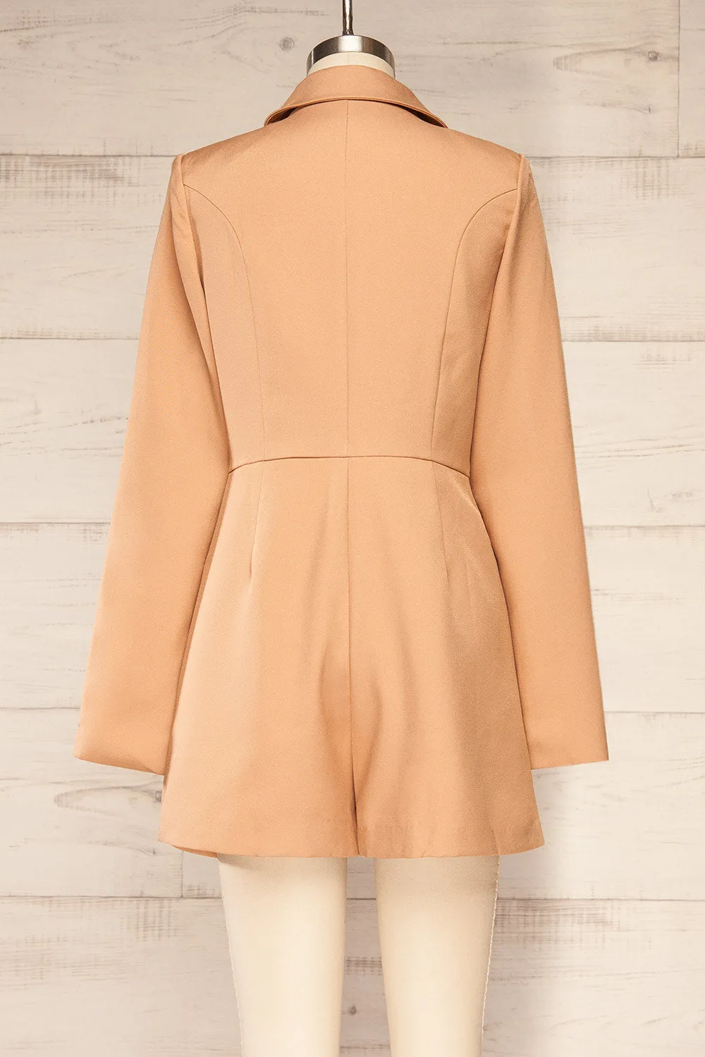 Besancon Beige | Blazer Romper