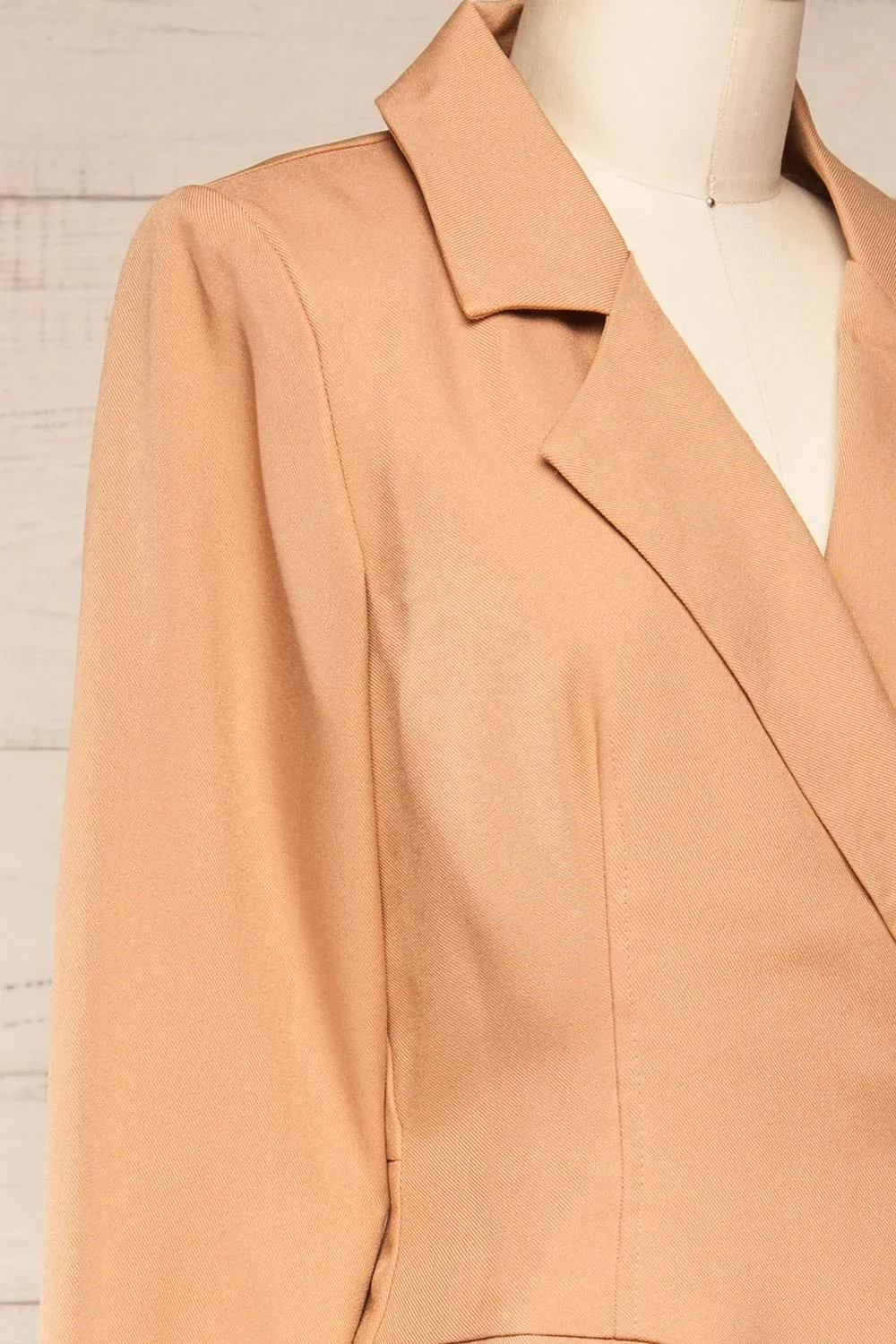 Besancon Beige | Blazer Romper