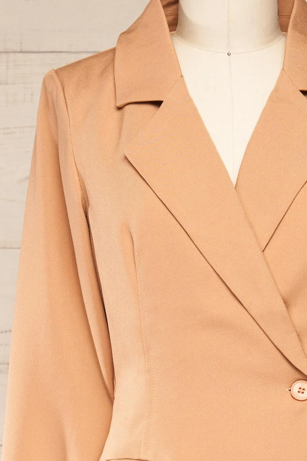 Besancon Beige | Blazer Romper