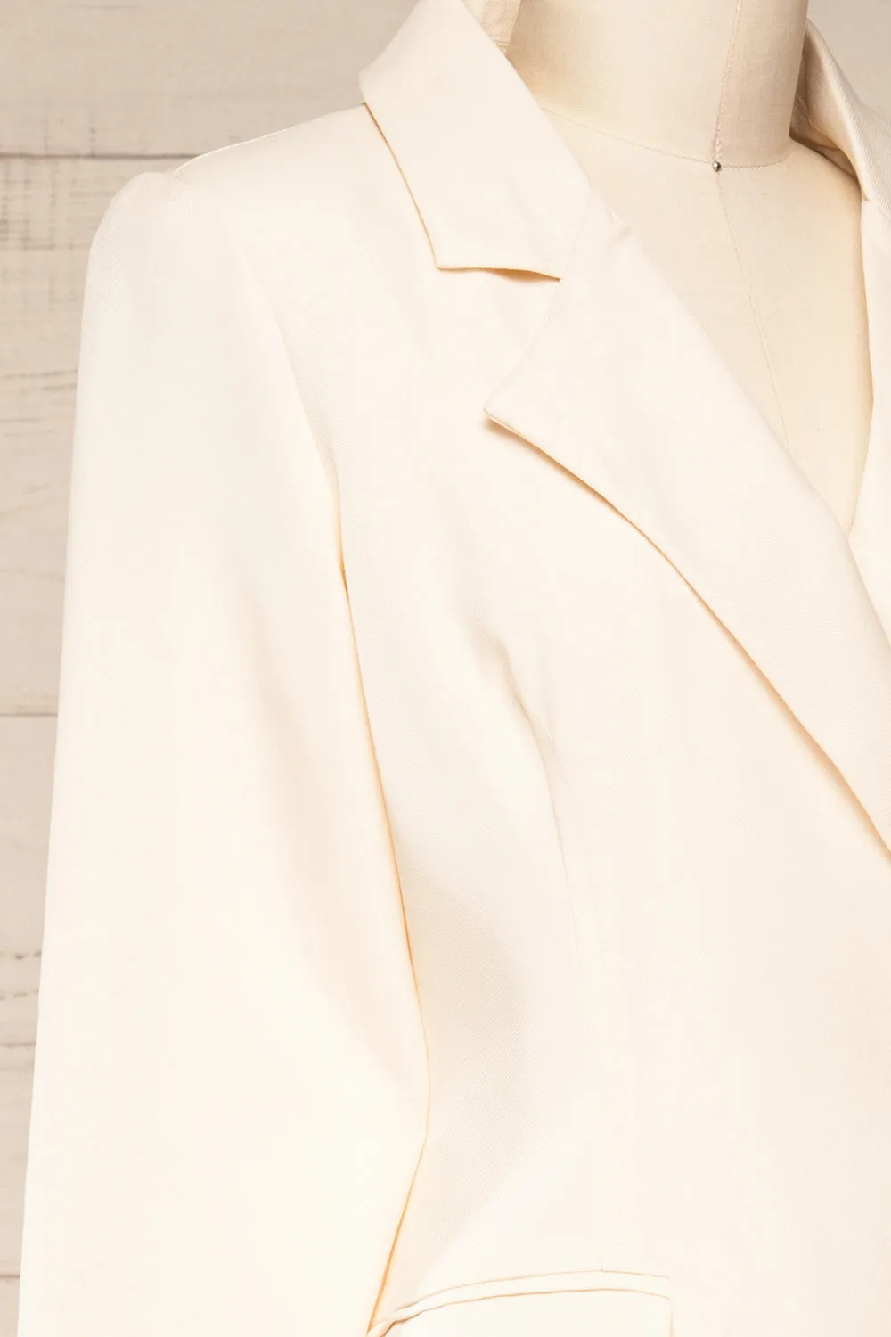 Besancon Ivory | Blazer Romper