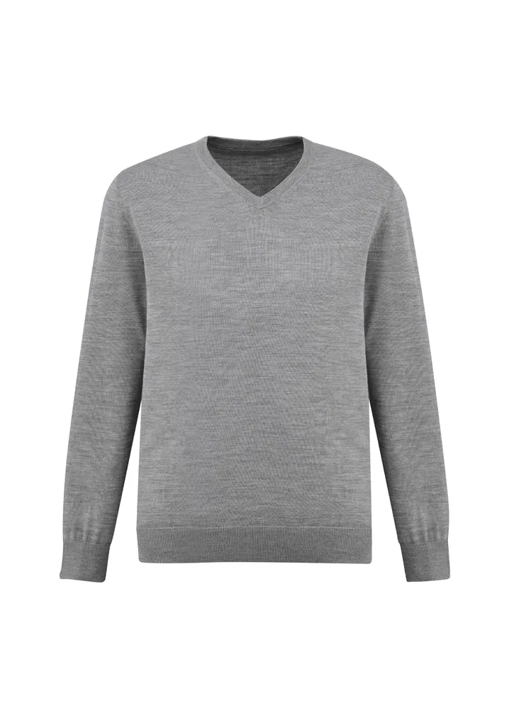 Biz Collection Mens Roma V-Neck Pullover