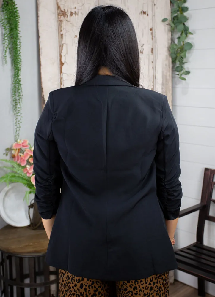 Blazer in Black by Blu Pepper