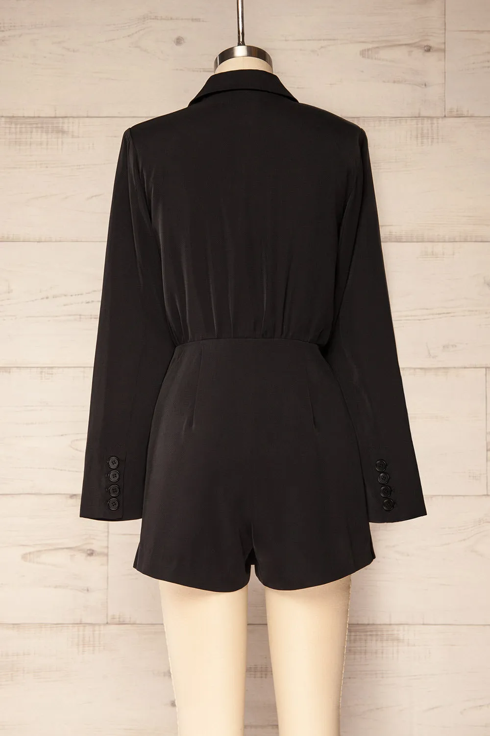 Bobigny | Black Blazer Romper