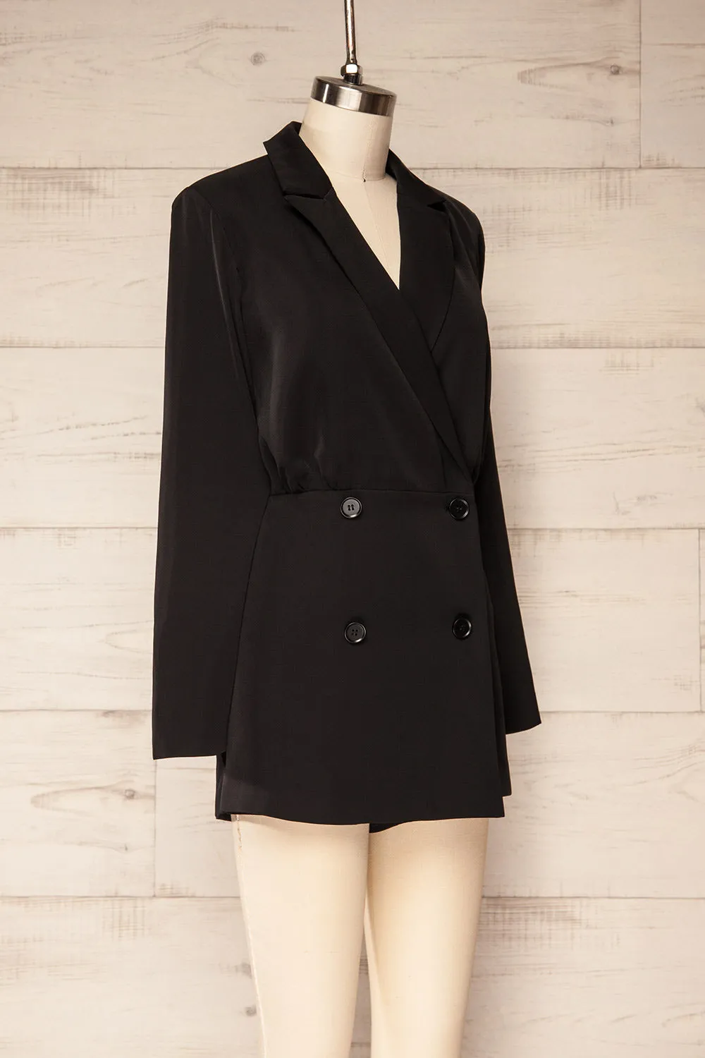 Bobigny | Black Blazer Romper