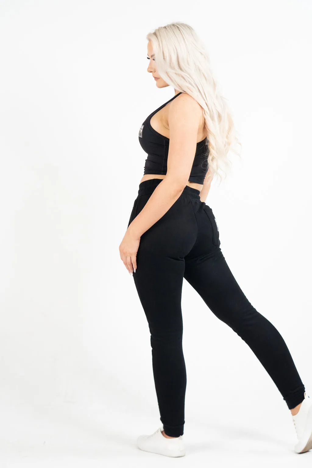 Bootyfit | Gym Track Pants | Black