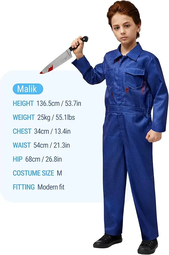 Boys Killer Jumpsuit Costume