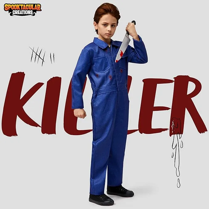 Boys Killer Jumpsuit Costume