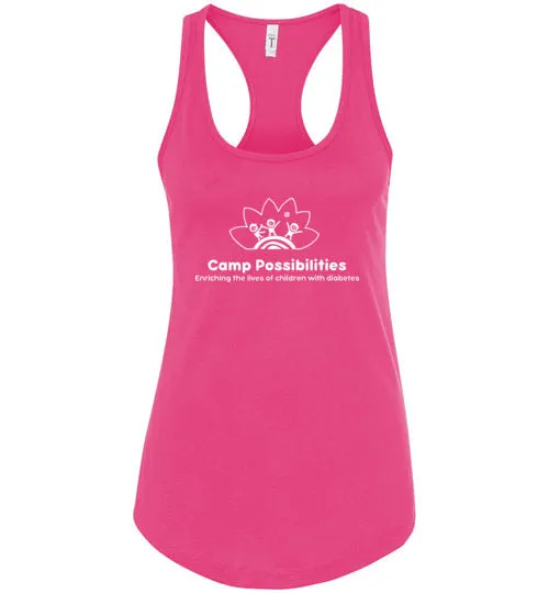 Camp Possibilities Next Level Racerback Tank