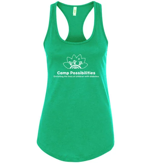 Camp Possibilities Next Level Racerback Tank