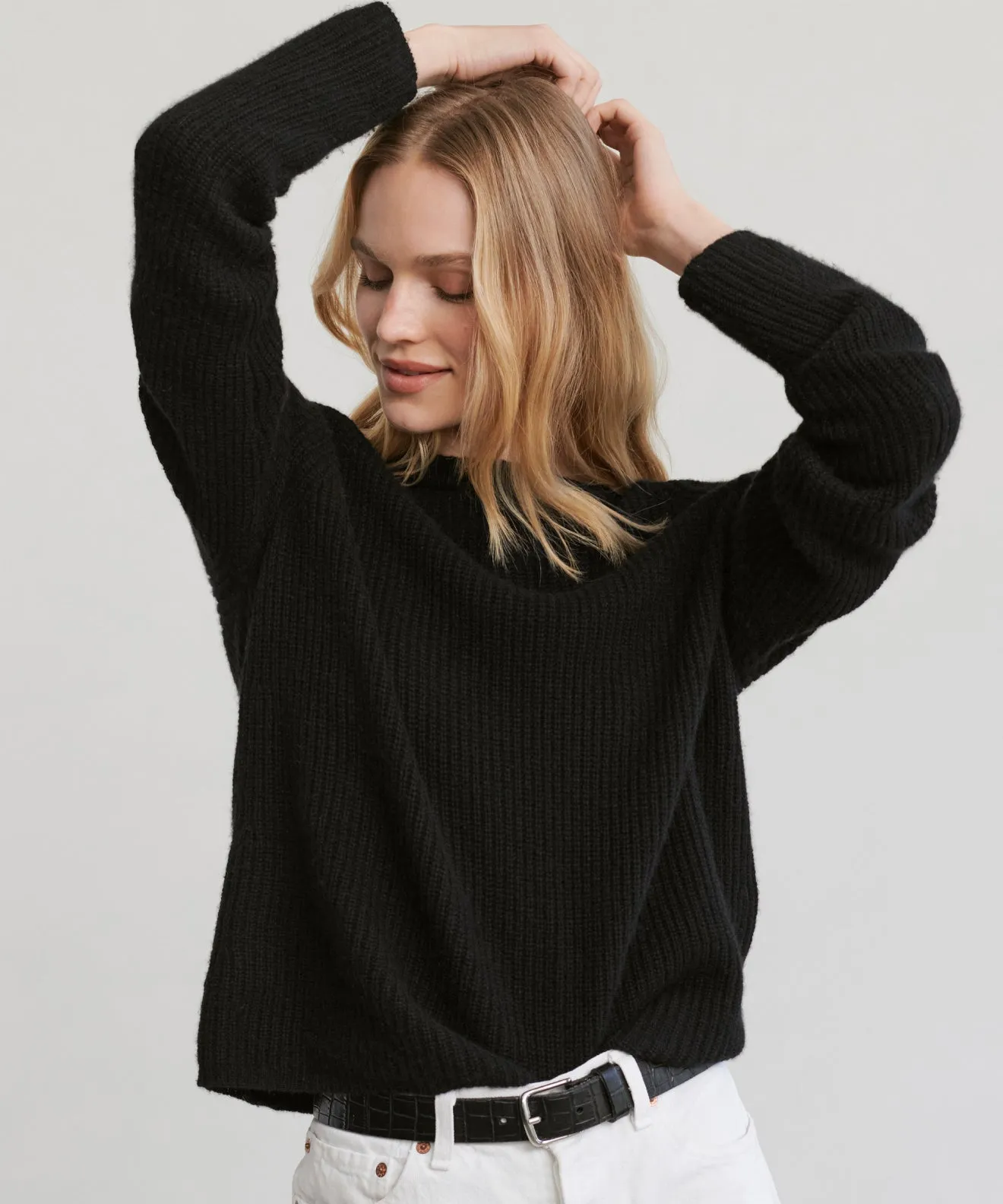 Cashmere Fisherman Sweater