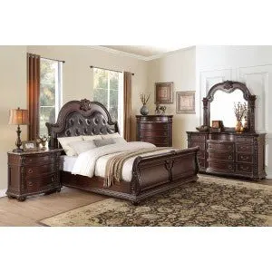 Cavalier Queen Sleigh Bed