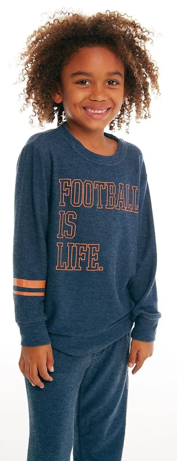 Chaser Football Life Cozy Knit Pullover