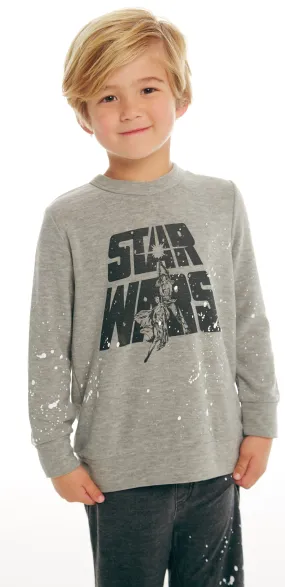 Chaser Star Wars-Star Wars Luke & Leia Cozy Knit Pullover