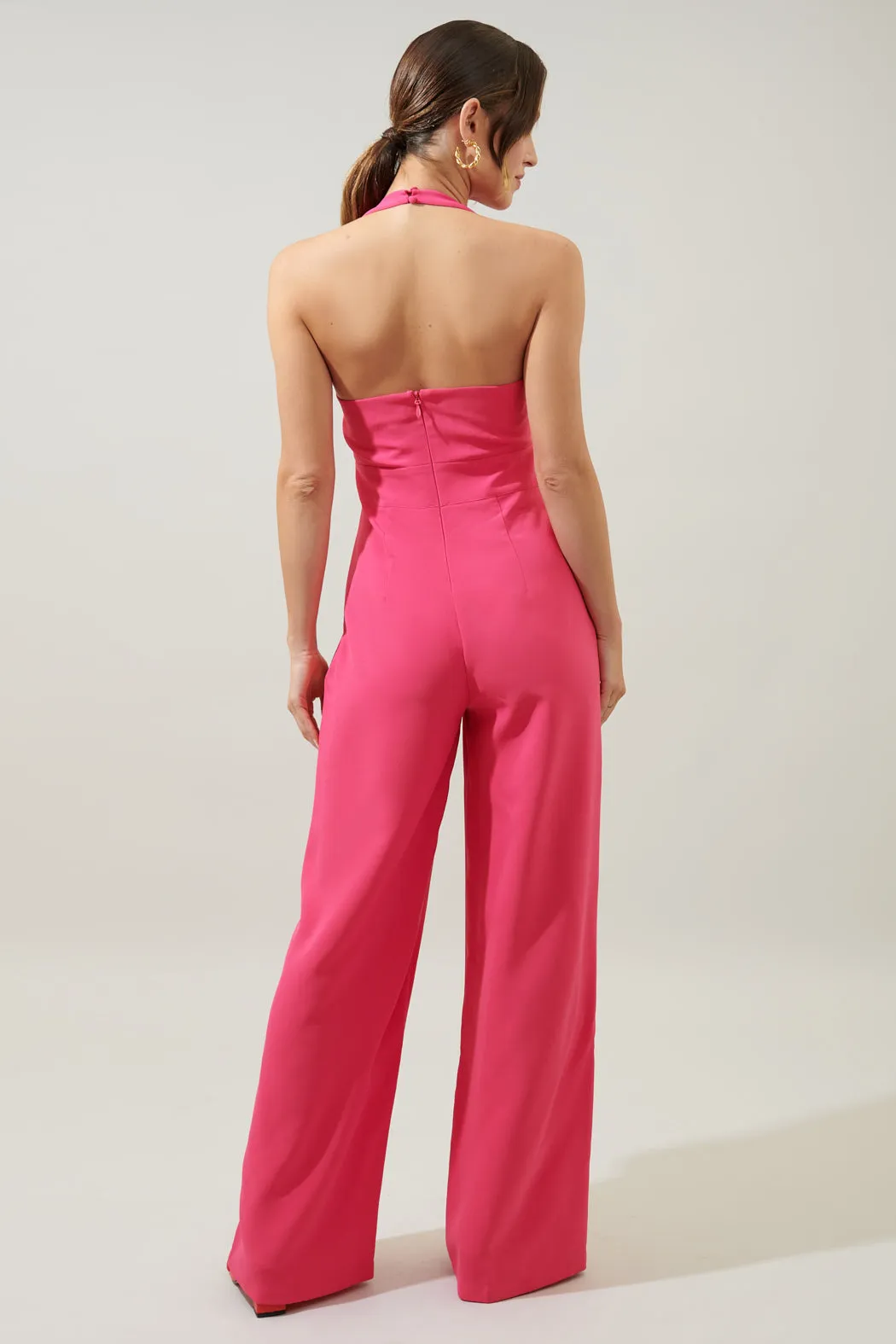 Chelsea Halter Jumpsuit