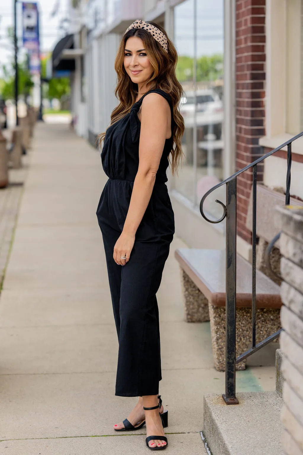 Chic Tie Top Jumpsuit