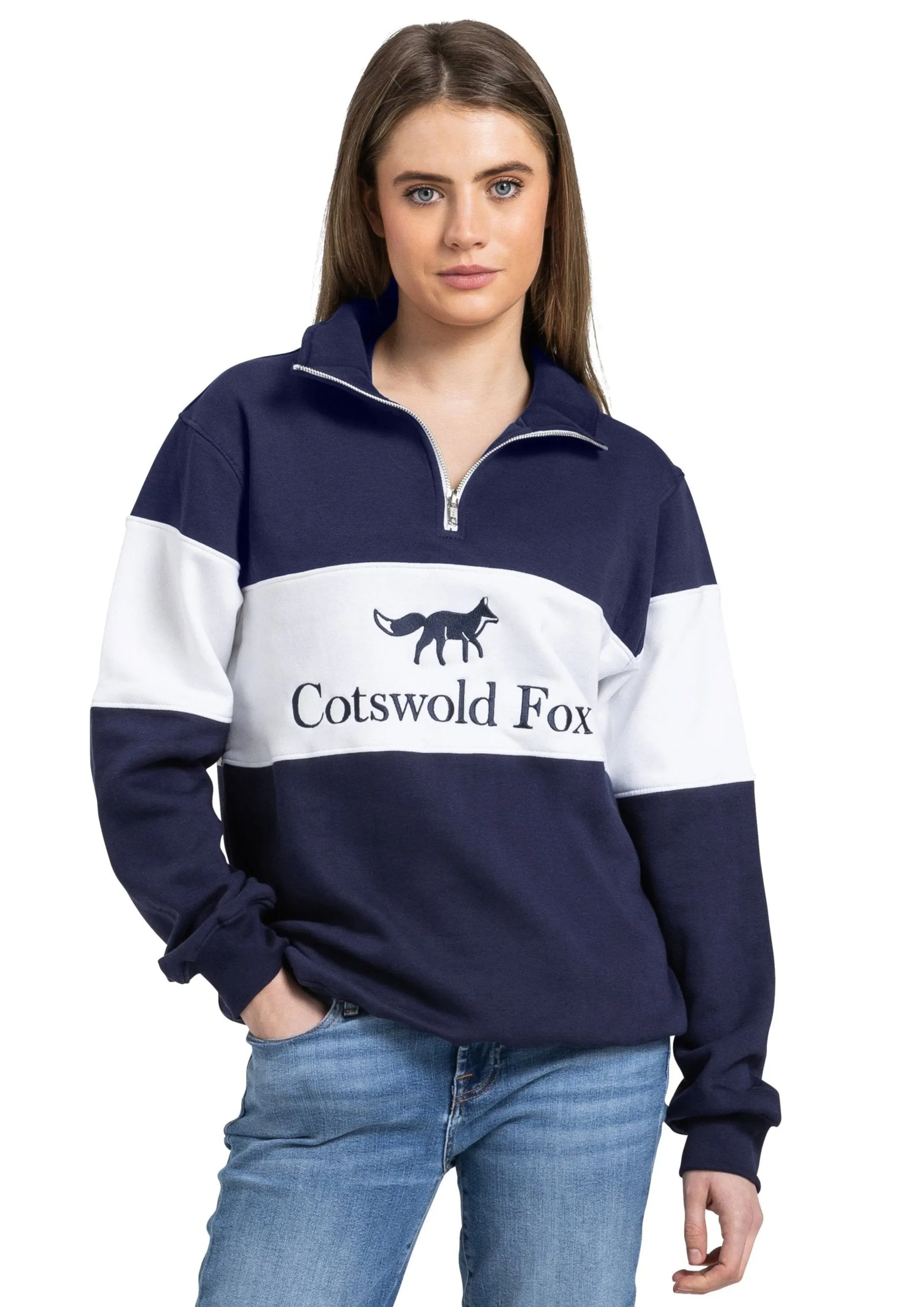 Cirencester Quarter Zip | Navy