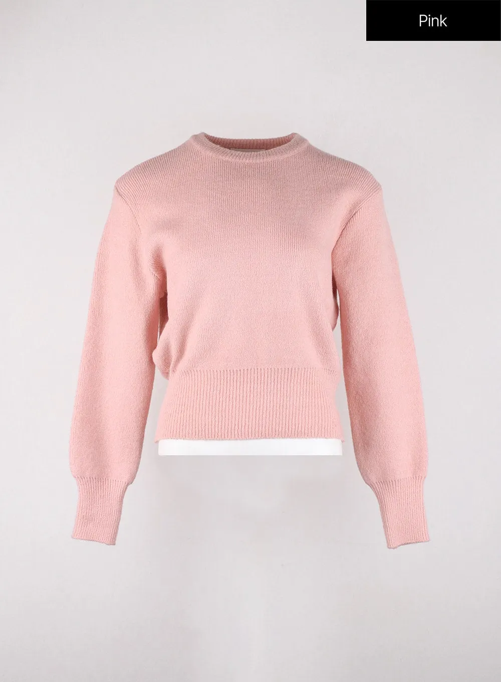 Crew Neck Knit Sweater OD327