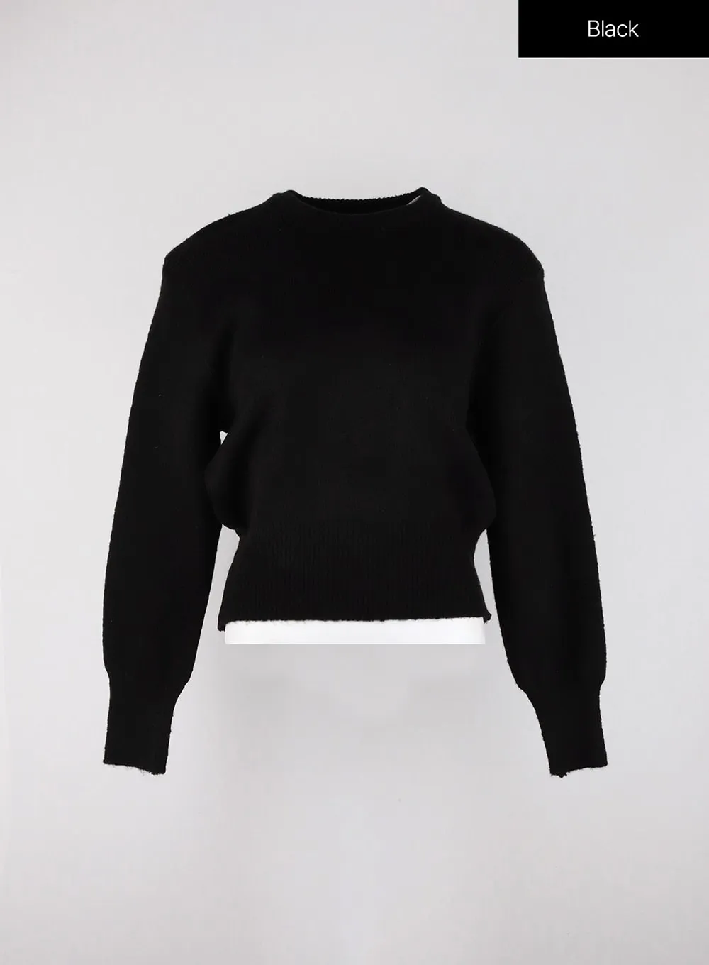 Crew Neck Knit Sweater OD327