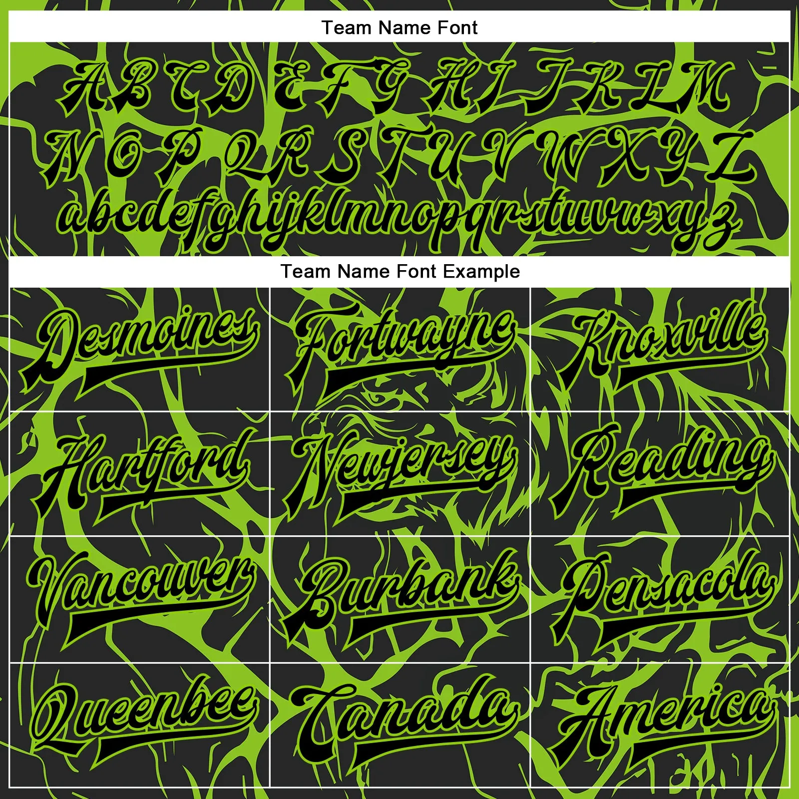 Custom Black Neon Green Abstract Network And Tiger 3D Pattern Design Bomber Full-Snap Varsity Letterman Jacket