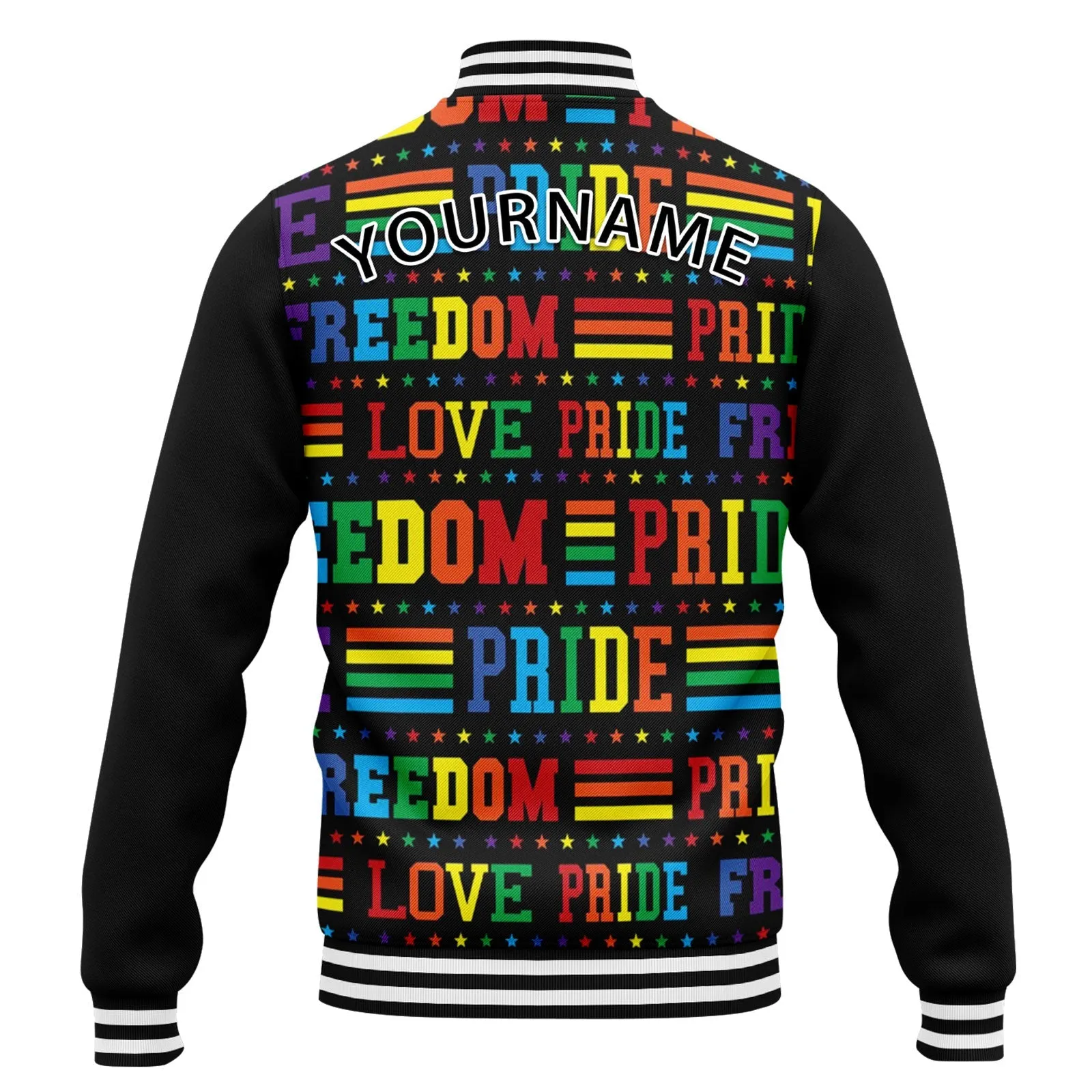 Custom Jacket Bomber Full-Snap Varsity Letterman Personalized Jacket FZ005-D025003-5