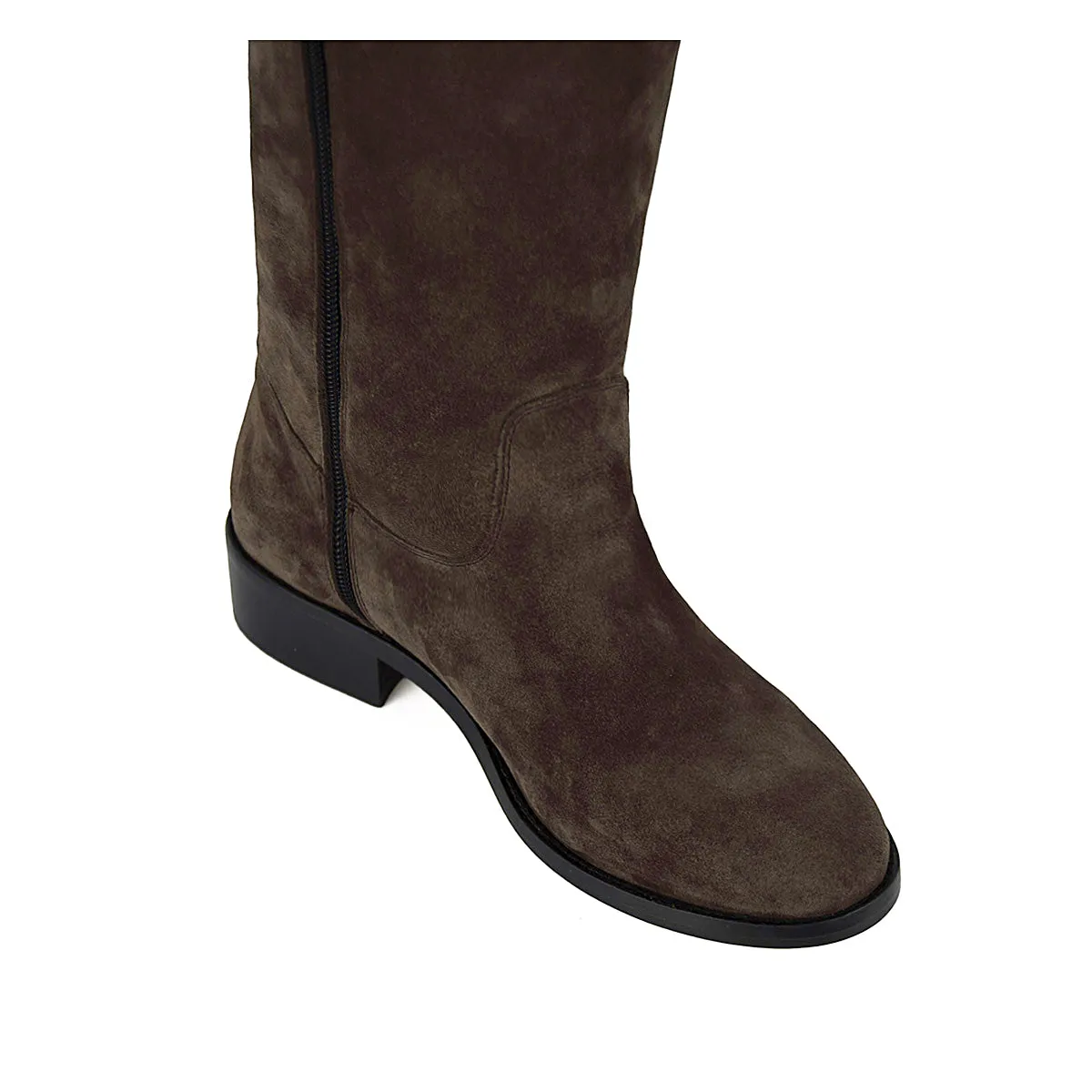 Diana suede, dark brown