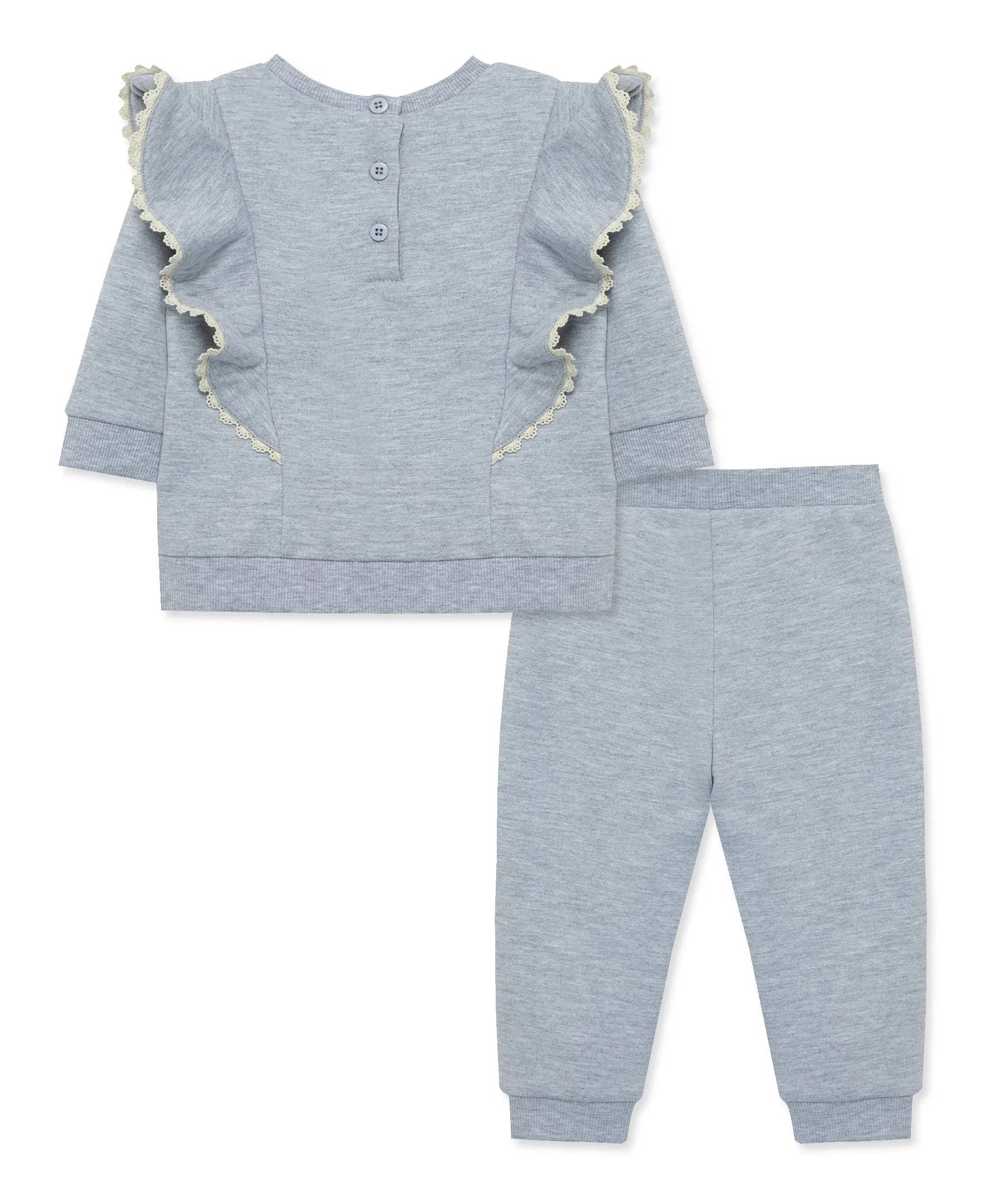 Embroidered Sweatshirt Set (12M-24M)