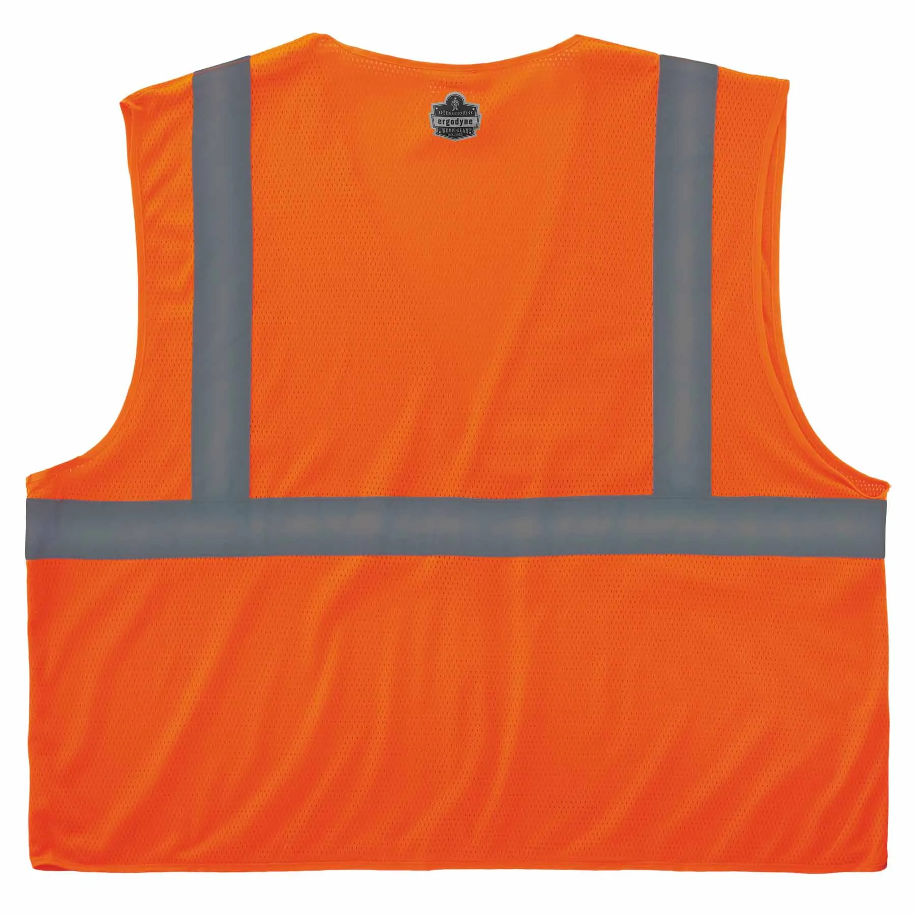 Ergodyne 24535 8210HL-S XL Orange Class 2 Economy Mesh Vest - Single Size