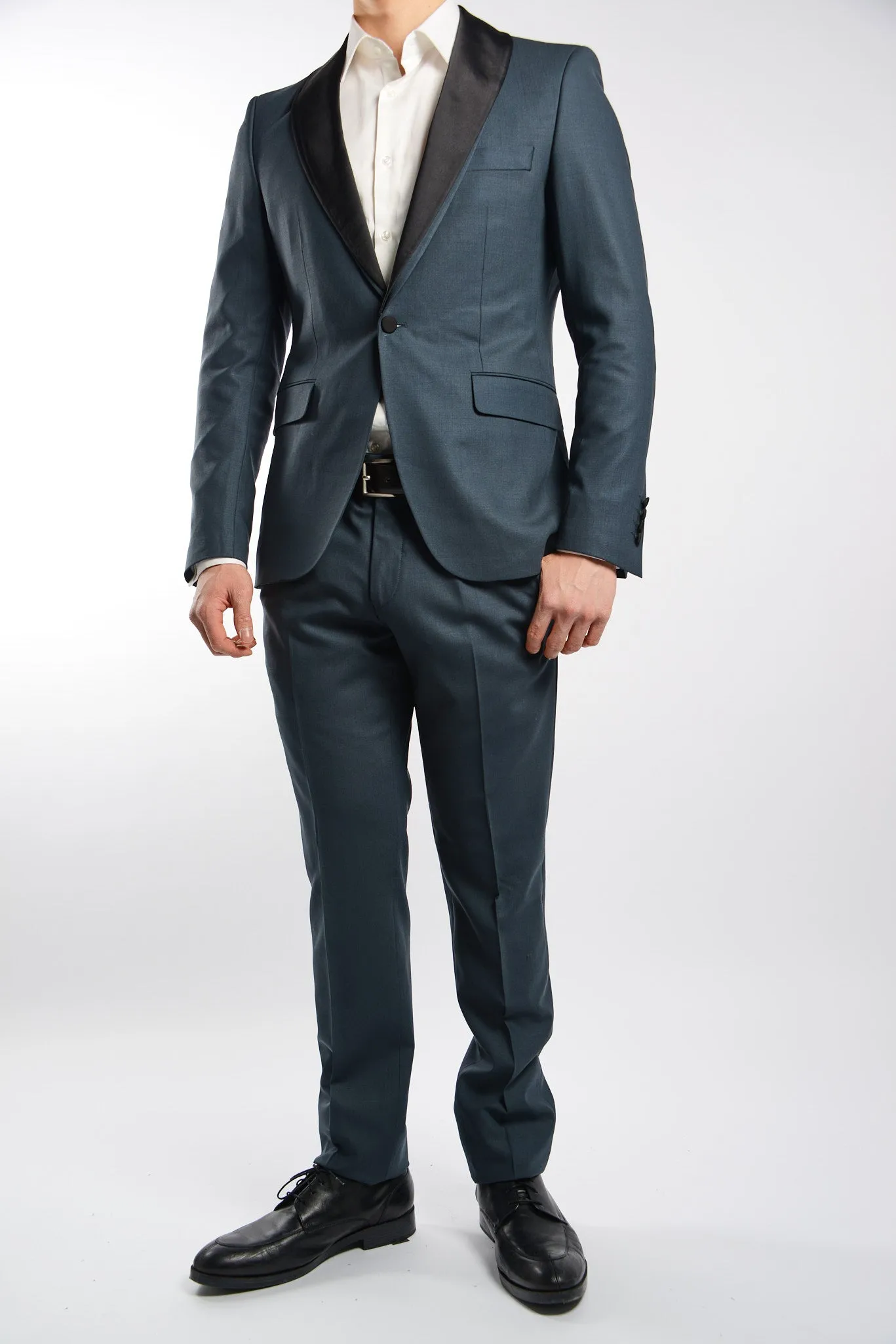 Euro Solid Tuxedo Pant