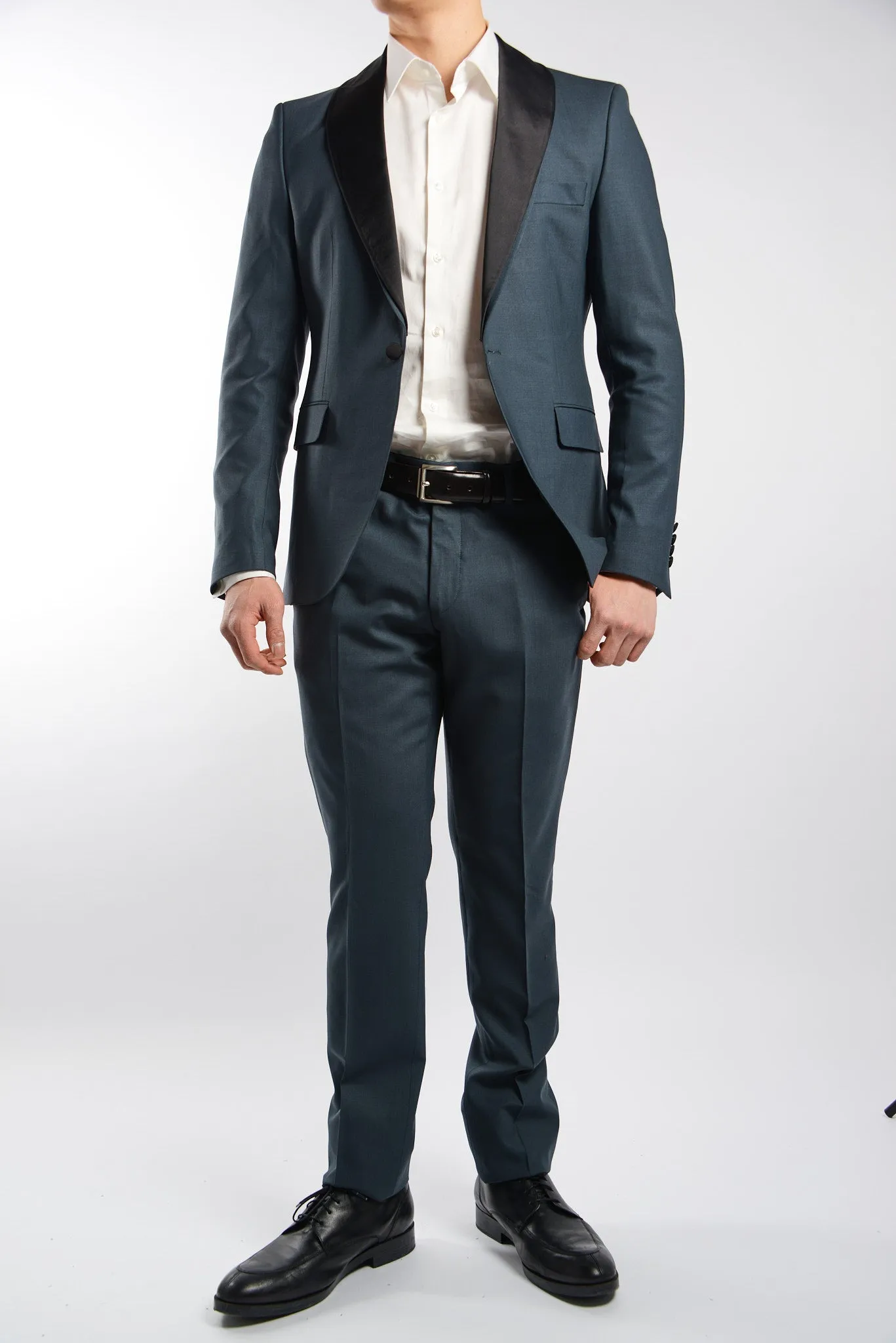 Euro Solid Tuxedo Pant