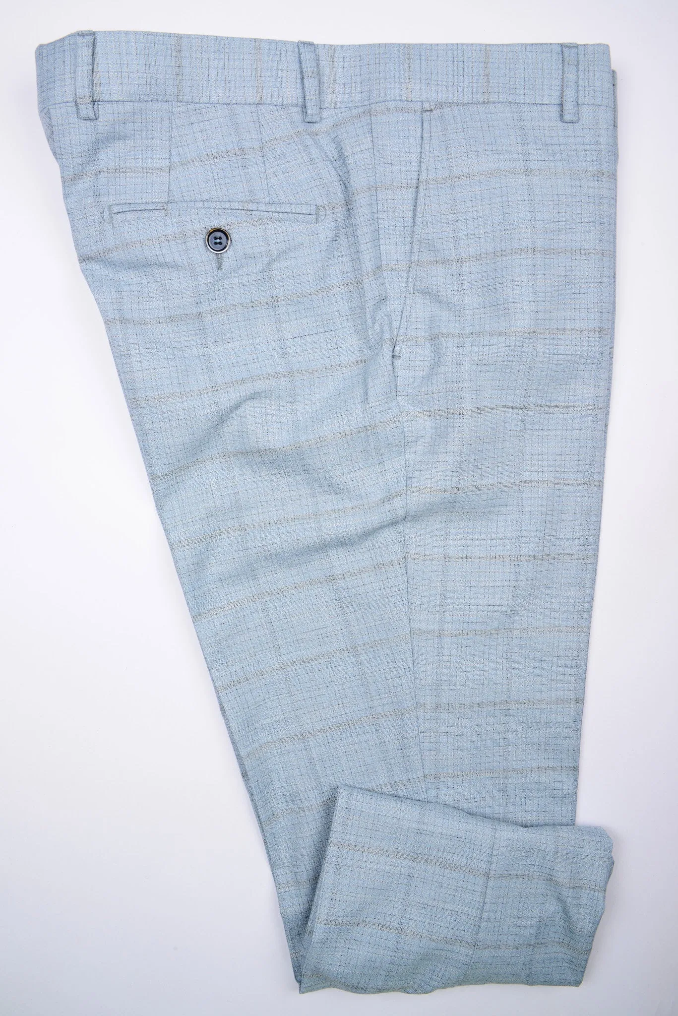 Euro Windowpane Trouser