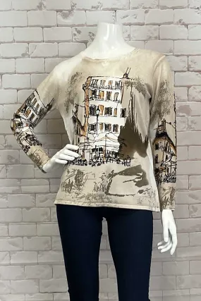 EUROPEAN PRINT LS TOP