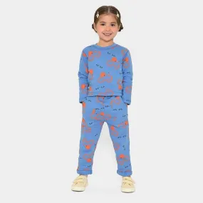 Farm Friends Fleece Sweatshirt with Pyjama set for Kids