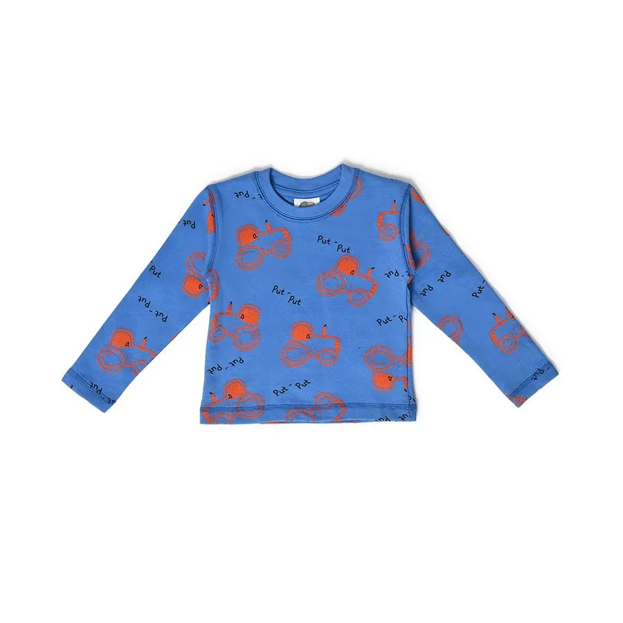 Farm Friends Fleece Sweatshirt with Pyjama set for Kids